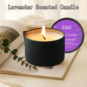 Lavender Scented Candle