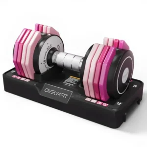 Adjustable Dumbbell, 5-in-1 Weight Options (4.5-22.5LB)
