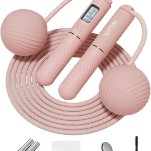 Cordless Jump Rope with LCD Display