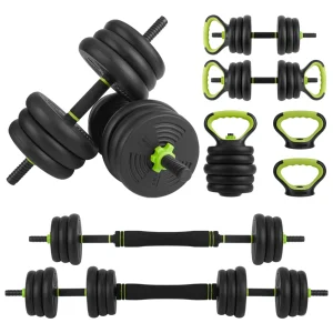 4 In 1 Adjustable Weight Dumbbell Set