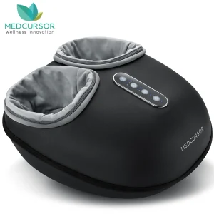 Medcursor Shiatsu Foot Massager Machine with Heat Roller